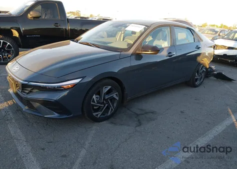 2025 Hyundai Elantra Sel Sport из США, поврежденный, VIN KMHLM4DGXSU956626